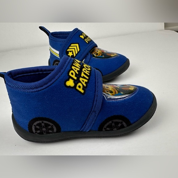 Paw Patrol Kids Blue Slippers Size 5/6 - Picture 4 of 9